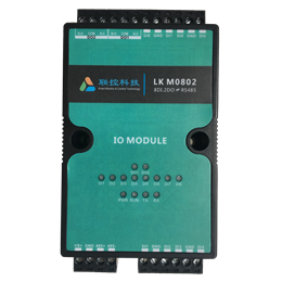 ModBus/RS485型8路开关量输入2路继电器输出模块